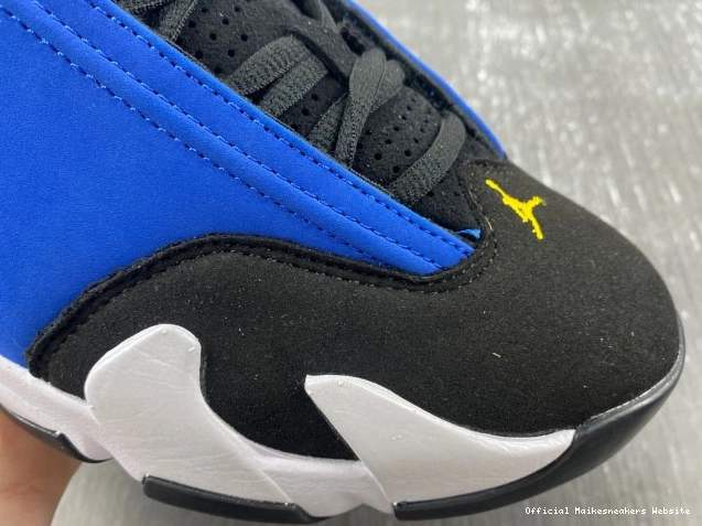 Official Maikesneakers 14 Laney Jordan Retro 487471-407 0811